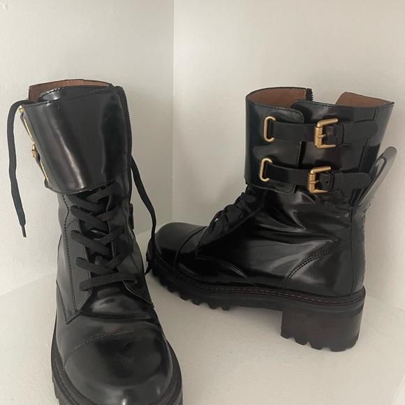 See By Chloe Mallory Combat Boots - Picture 2 of 4